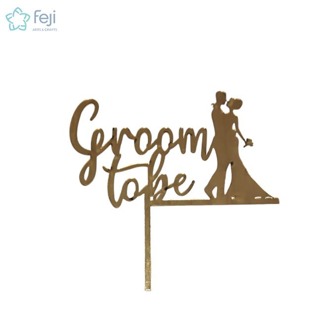 Groom To Be Cake Topper