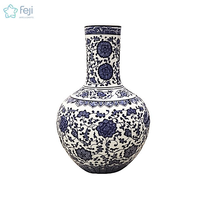 Blue and White Porcelain Vase