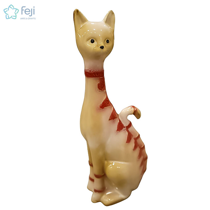 Ceramic Cat 12 inch