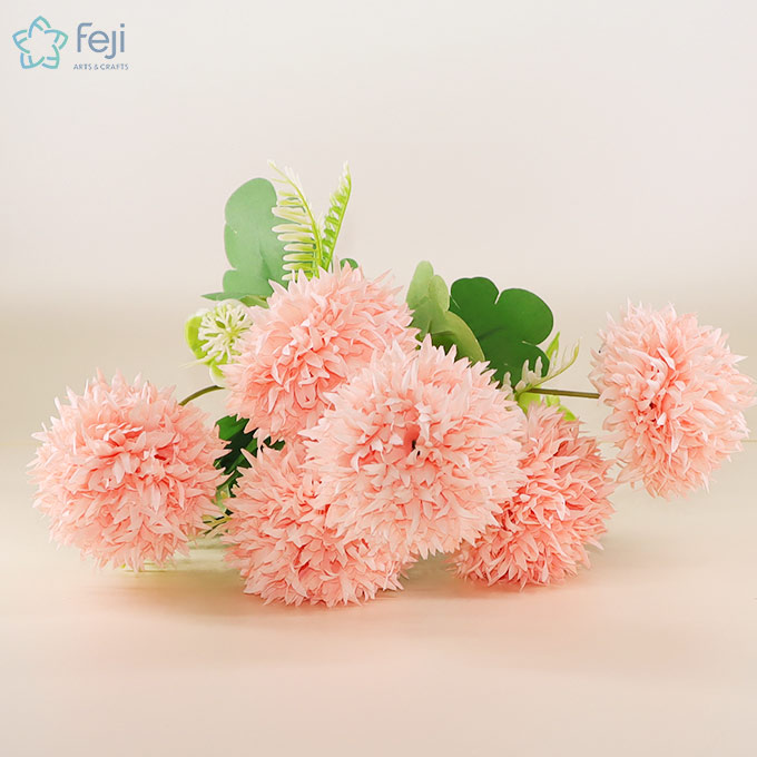 Artificial Flower Bunch Peach color