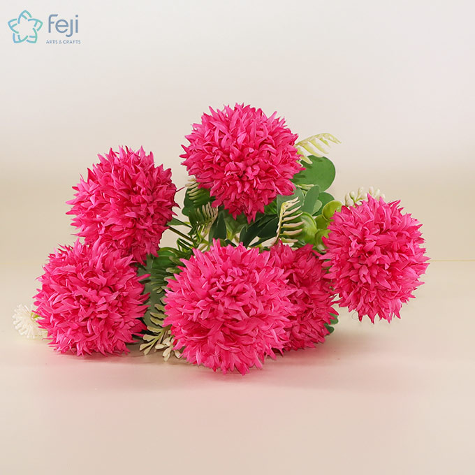 Artificial Flower Bunch Rose color