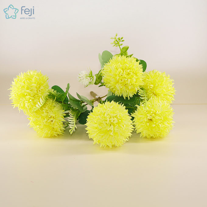Artificial Flower Bunch Yellow color