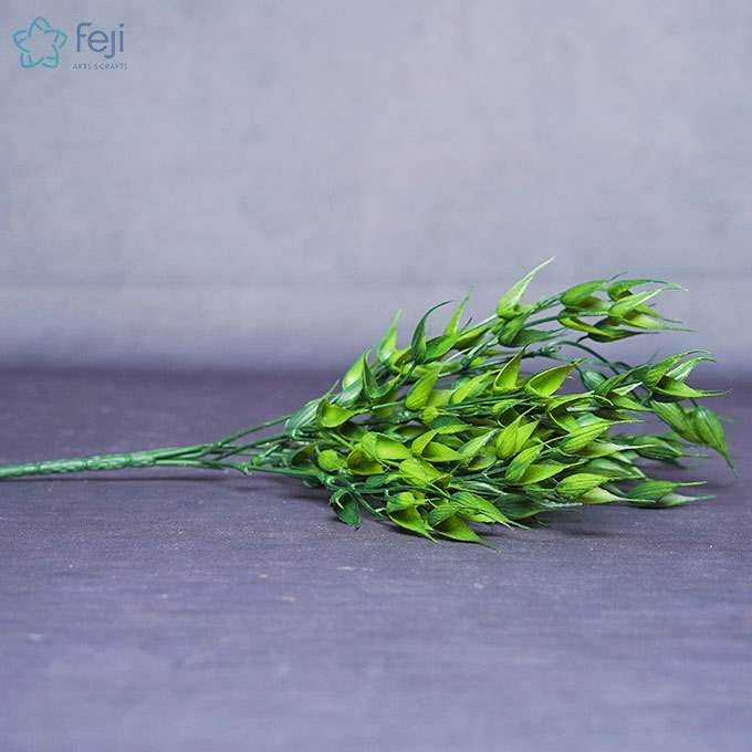 Artificial Green Leaves Stick Bunch