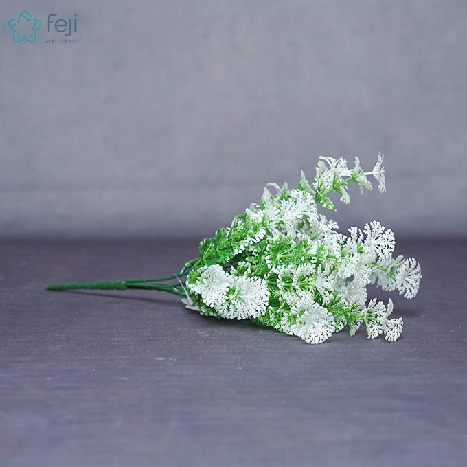 Artificial Green Plant with white