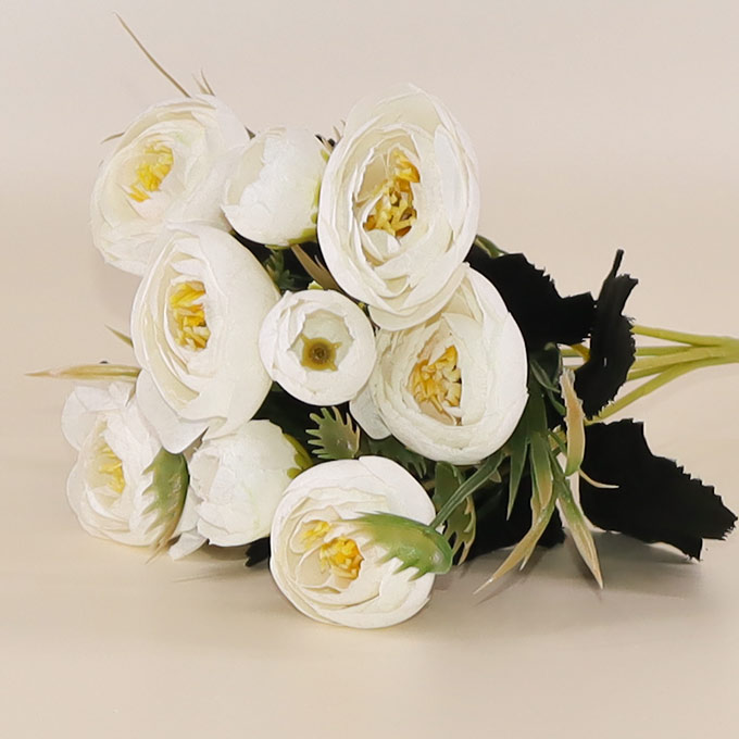Flower bunch Stick White